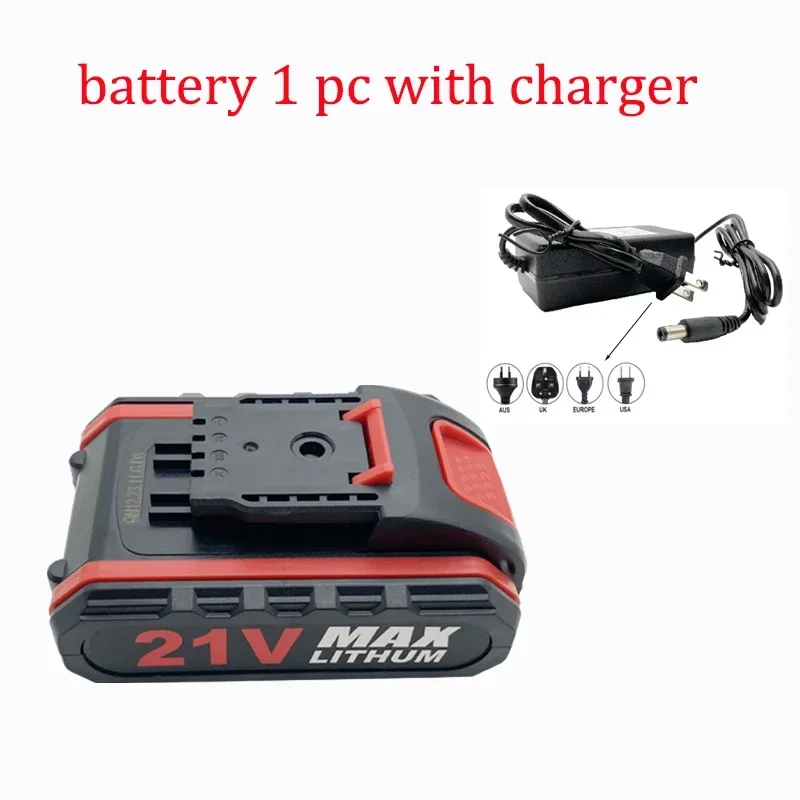 21V 3000mAh Rechargeable Lithium Ion Battery For 18V 21V 36VF 48VF 88VF Cordless Screwdriver Power tools special power battery: Blue
