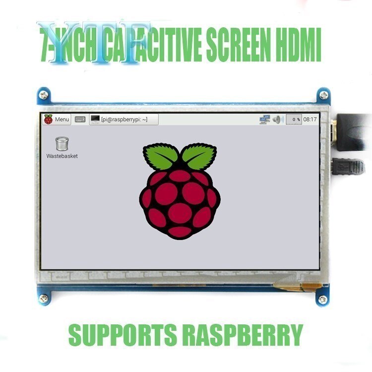 Raspberry Pi 3B+ 4 B 3.2/3.5/5/7/10.1 inch touch LCD Display Module Support: 7.0 inch 800x480 pi4