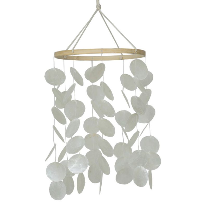 DIY Wooden Mobile Wind Chime Bed Bell Room, Natural Handicraft Wooden Rings Beads Baby Mobile Kit for Nursery Decoration DIY Wooden Mobile Wind Chime Bed Bell Room, Natural Handicraft Wooden Rings Beads Baby Mobile Kit for Nursery Decoration