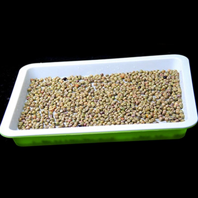 Seed Sprouter Tray with Lid BPA Free Bean Sprout Grower Sprouting Seeds Tray, Dirt Free Way and Big Capacity