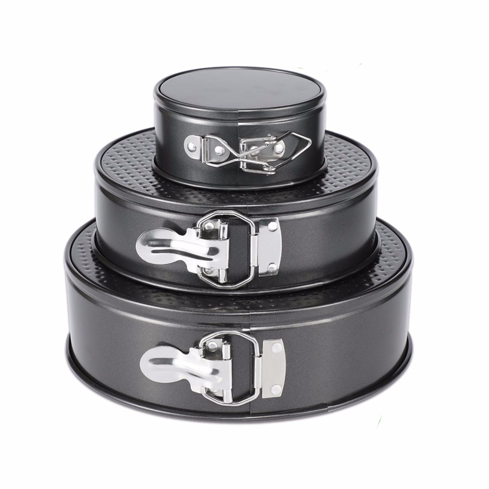 Springform Cheesecake Pan with Removable Bottom, Premium Leakproof Nonstick Cake Bakeware Pan, 4/7/9/10 inch