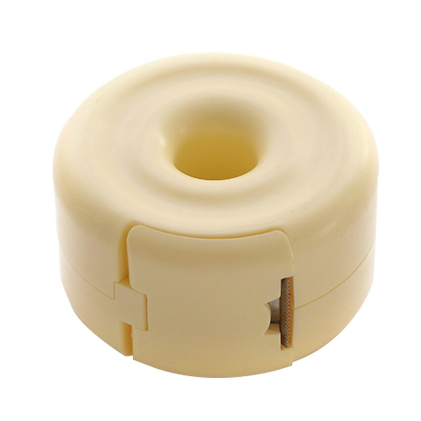 1PC Mooie Donut Briefpapier Mini Masking Tape Dispenser Washi Tape Organizer Plastic Houder School Kantoorbenodigdheden