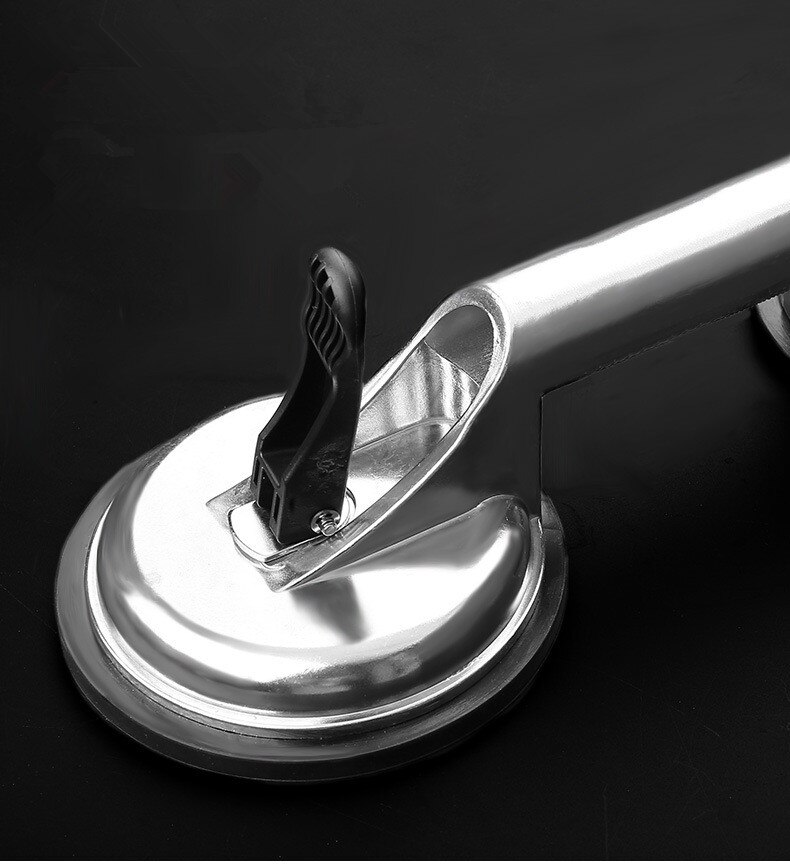 Glassug stark sugsug kaklat golvassistent verktyg kraftiga enkel-dubbel-tre-käftade hanteringsverktyg av aluminiumlegering: Enda klo