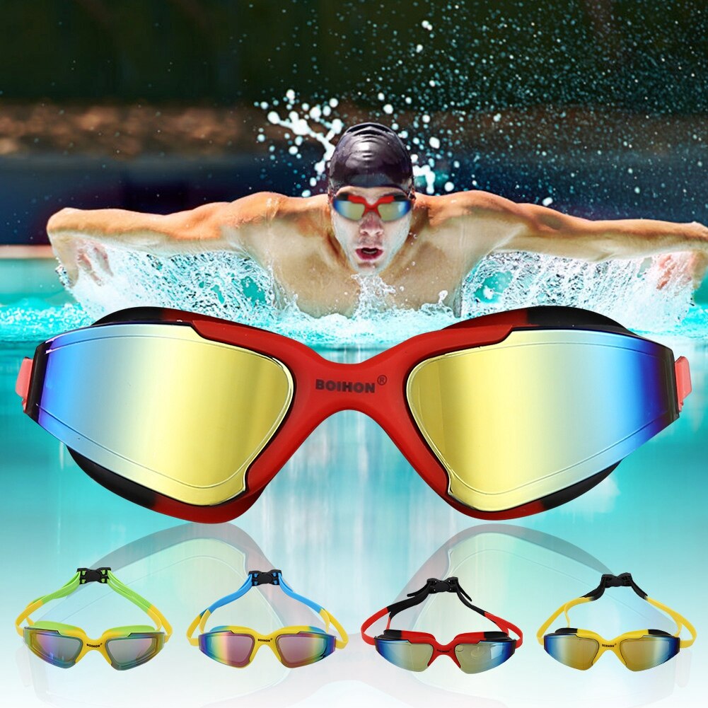 Professionele Zwembril Bijziendheid Mannen Vrouwen Anti-Fog Professionele Waterdicht Arena Zwembad Swim Eyewear Volwassen Tieners