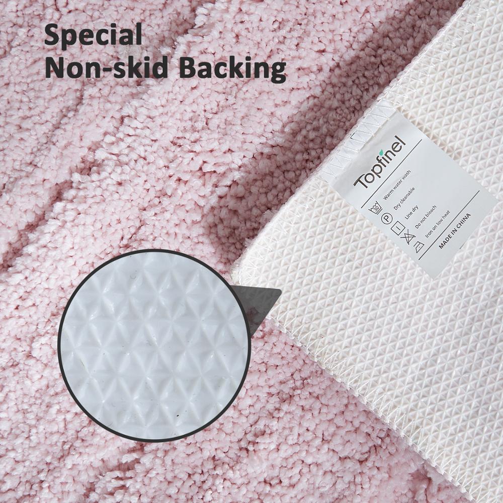 Topfinel slaapkamertapijten matten vloerkleden plaid antislip nordic badkamertapijt waterabsorptie keukentapijten vloerkleed lang pluizig