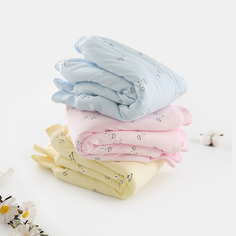 -né pantalon automne hiver pur coton sommeil pantalon pour bébé garçons filles infantile épaissir pantalon enfants solide pyjamas