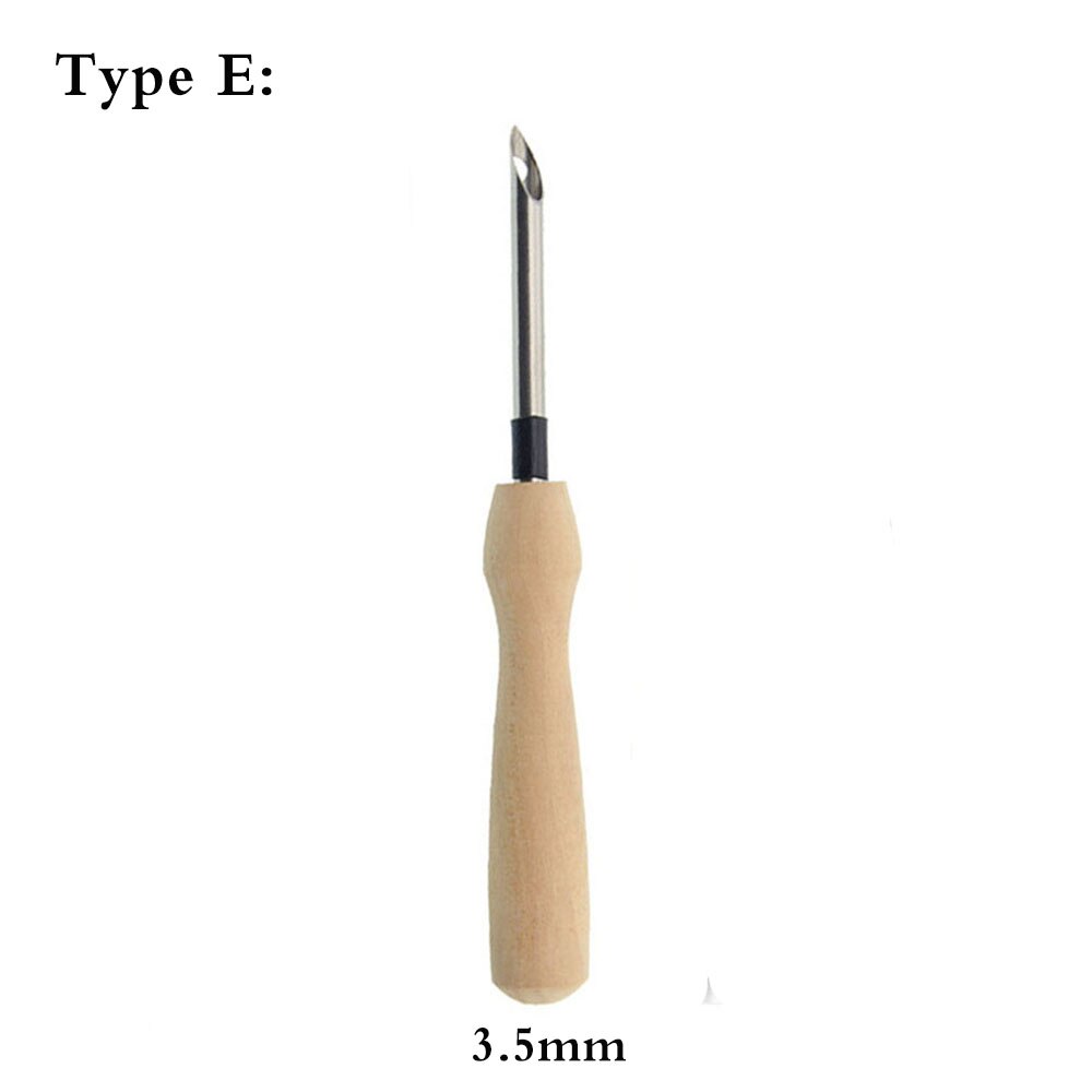 Punch Needle Embroidery Kits Wooden Yarn Punch Needles Crochet Knitting Embroidery Pen DIY Craft Stitching Applique Sewing Tools: 5