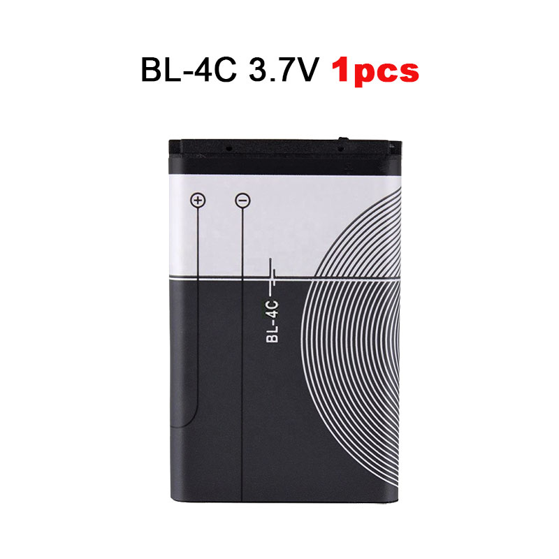 BL-4C Li-Ion Batteri 890mAh 3.7V - For Nokia 6100 6300 7200 2220S C2-05: Rosa