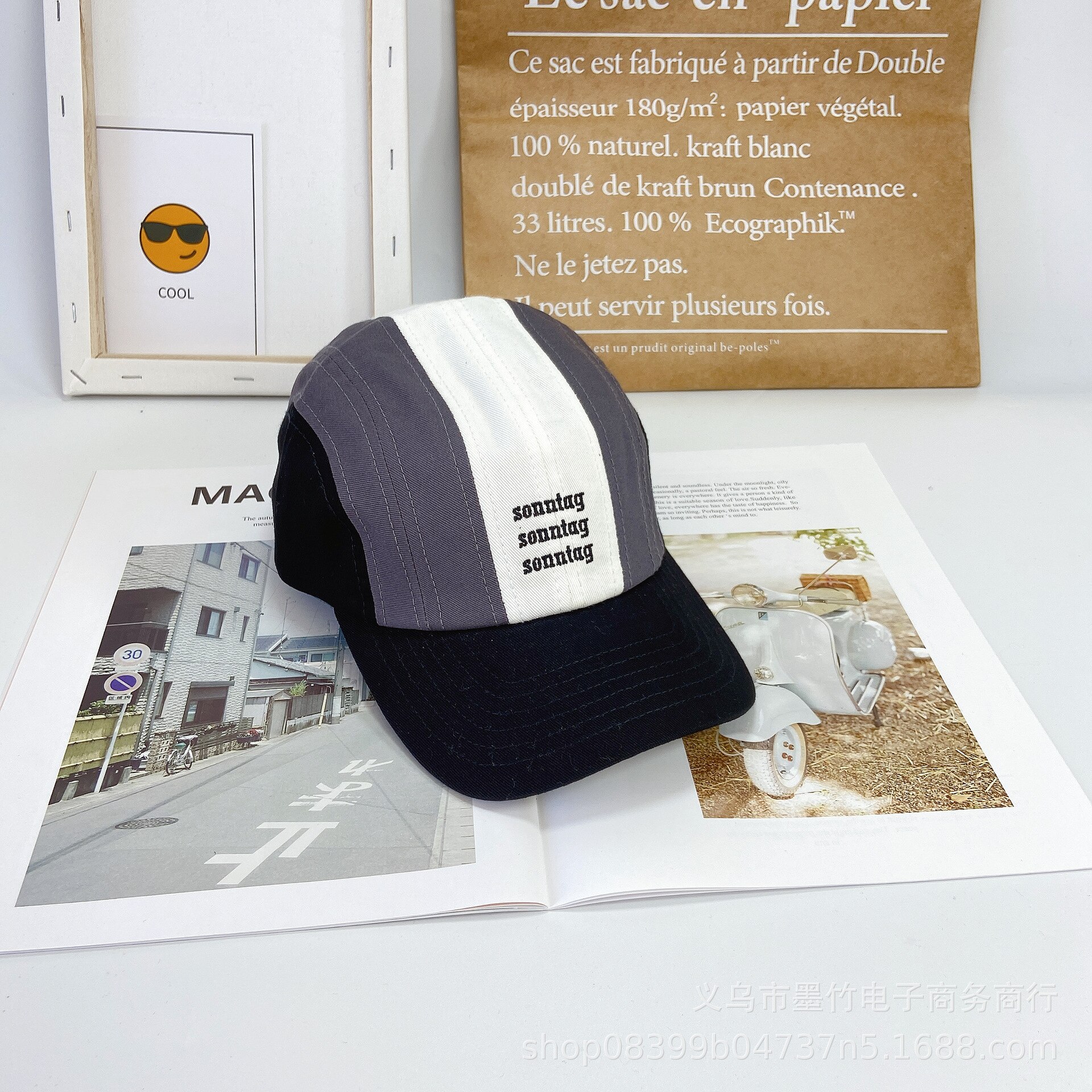 Grappige Duitse Zondag Alfabet Borduren Borduurwerk Ademend Baseball Cap Wilde Caps Unisex Mannen Herfst Lente Sport Langs Zonnehoed: 1