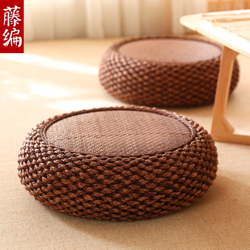 Style orientiel classique tabouret chaussures banc à langer meubles chinois décoratifs japonais Zen Tatami tabouret bas