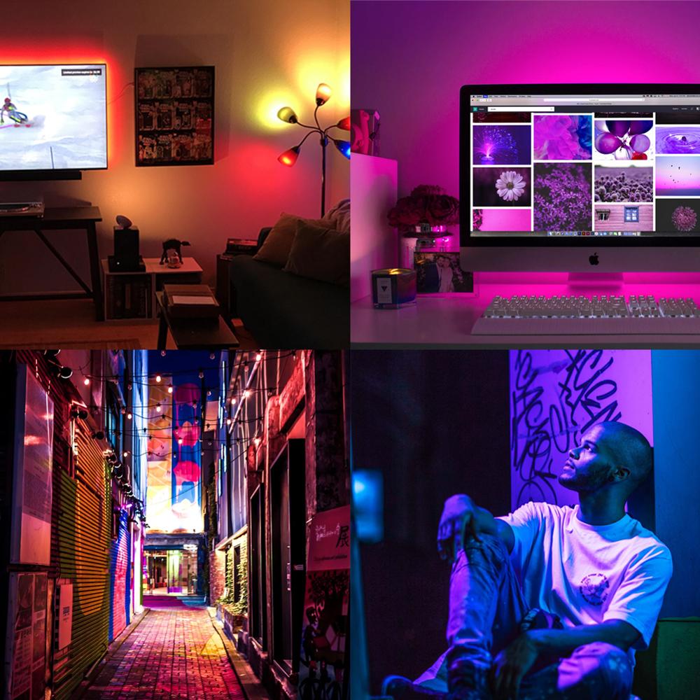 LED RGB Bulb E27 Light RGB RGBW RGBWW Dimmable IR Remote 5W 10W 15W AC 220V Colorful Magic Bar Club Night Smart Lamp