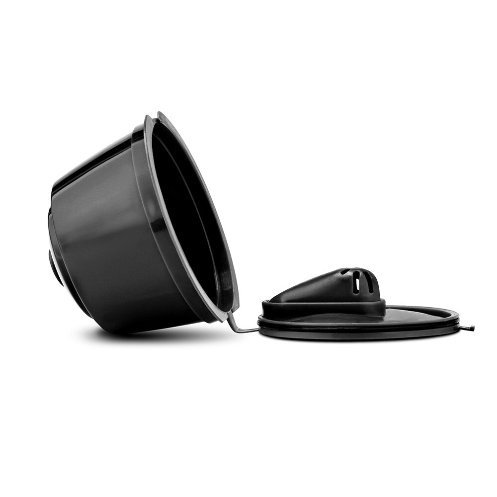 3 stk / mye 3rd generasjon plast gjenbrukbar dolce velbehag kaffekapsel i kaffefiltre pod påfyllbar kaffedrypperkopp