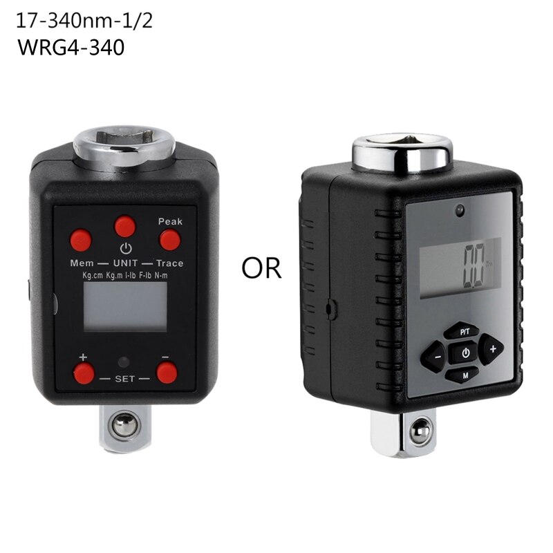 Drive Digital Torque Adapter,Digital High Torque Wrench 1.5-1000nm Adapter 1/4 3/8 1/2 3/4 Drive Microtorque