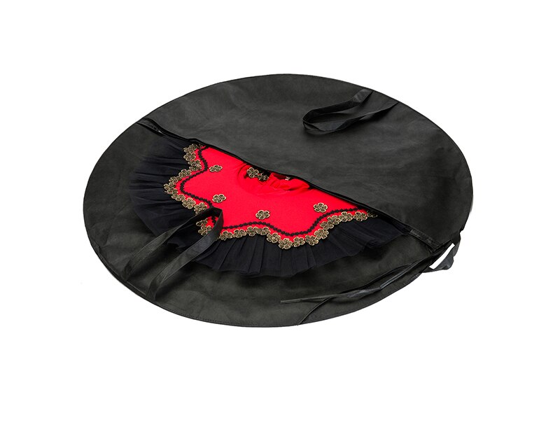 Sac de Tutu de crêpe pliable léger tailles adultes diamètre 108cm 42.5 ''sac de Tutu de Ballet transporteur de Tutu de protection