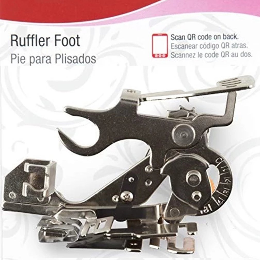 Pied-de-biche plissé pour Machine à coudre domestique pied-de-biche multi-fonction ultime pied-de-biche plissé