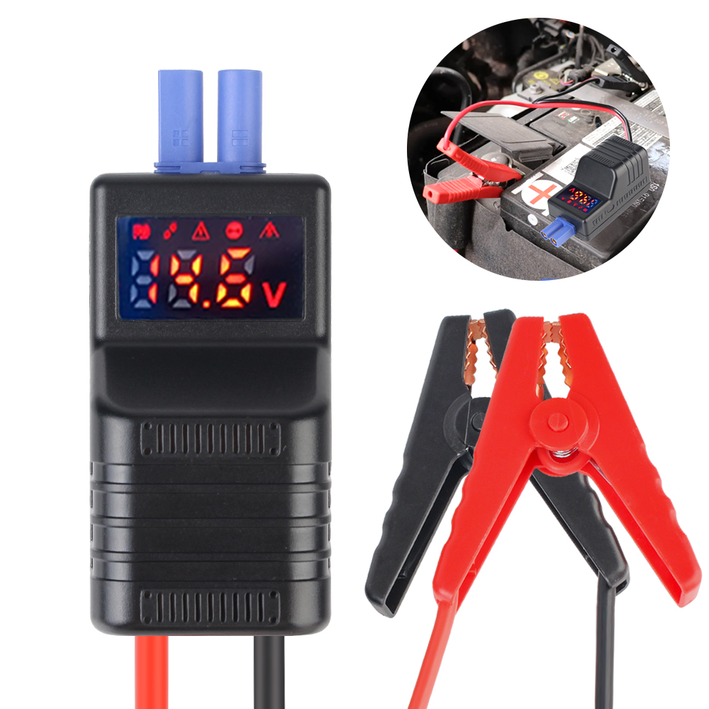 With EC5 Plug Connector Intelligent Clamp Booster 650A 12V Emergency Jumper Cable Clip Anti Reverse Connection
