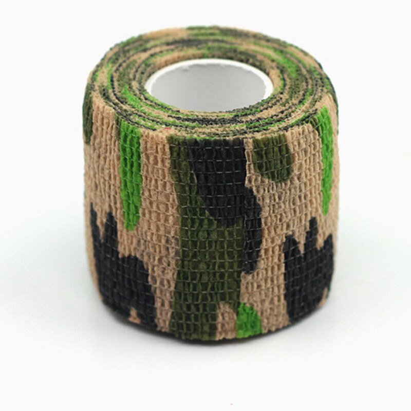 1 Pc Band Wasserdicht selbst Klebstoff Elastische Bandage Muskel Band Finger Gelenke wickeln Therapie Verband Pflege: Armee Grün