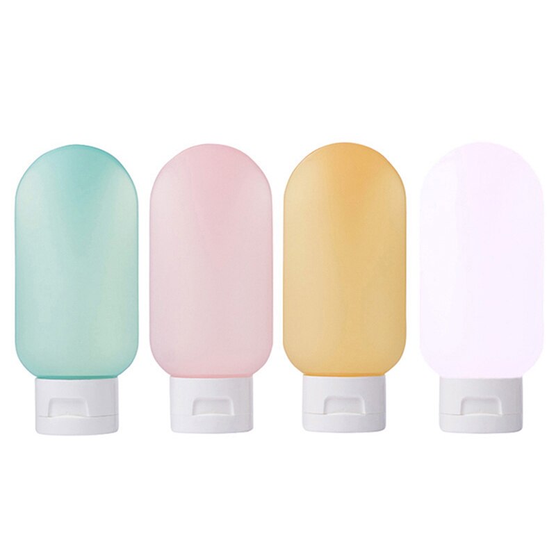 1/3 stk nordisk syle reise gjenfyllbart flaskesett bærbar essens sjampo dusjgel flasker container kan bære på flyet