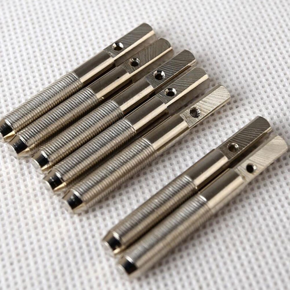 Tuning Pinnen Met L-Vorm Stemsleutel Voor Lier Harp Snaren Primitieve Snaarinstrumenten Zilveren Harp Snaren Harp Tuning pins
