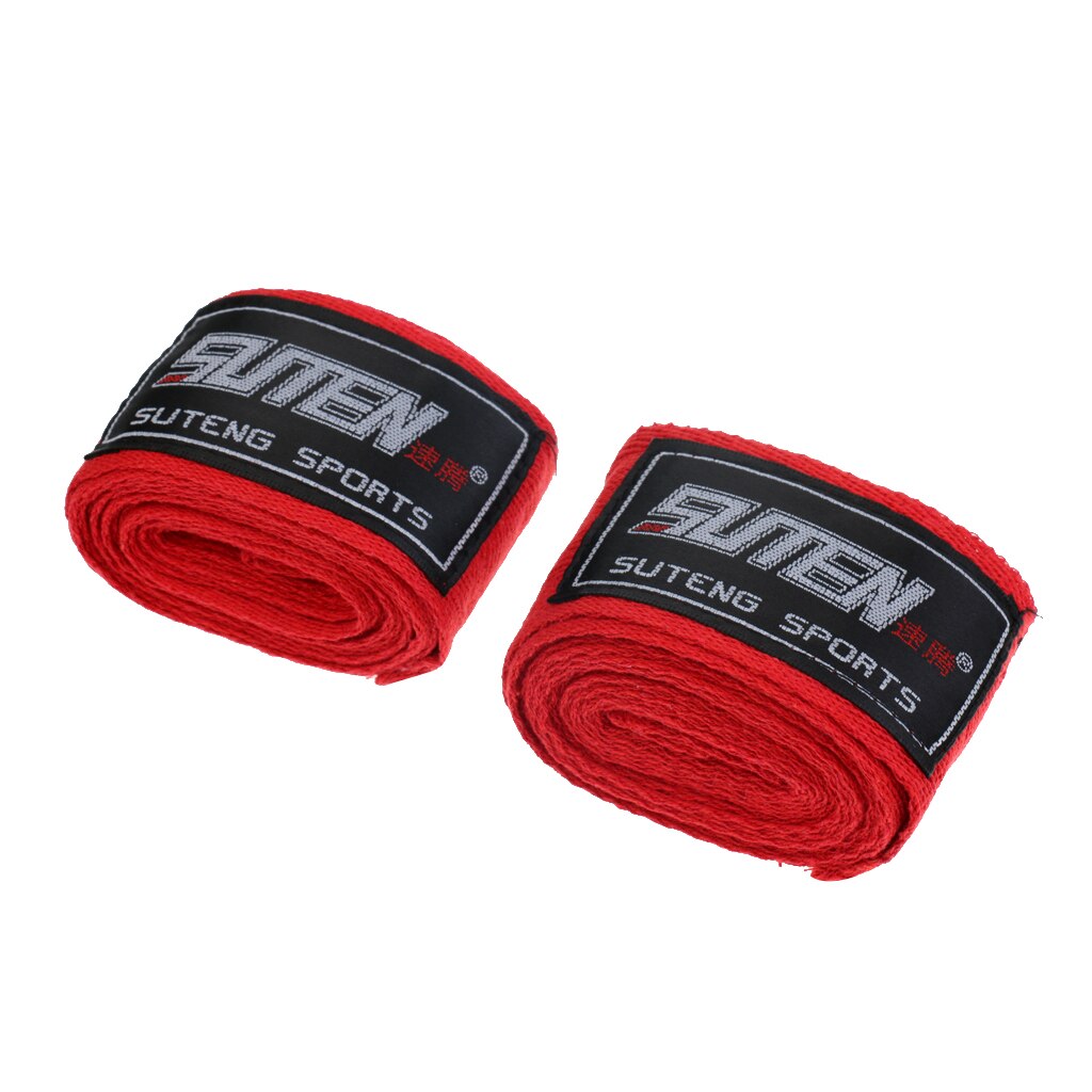 2Pcs Cotton Boxing Hand Wraps Bandages Muay Thai MMA Inner Gloves for Taekwondo Boxing Muay Thai