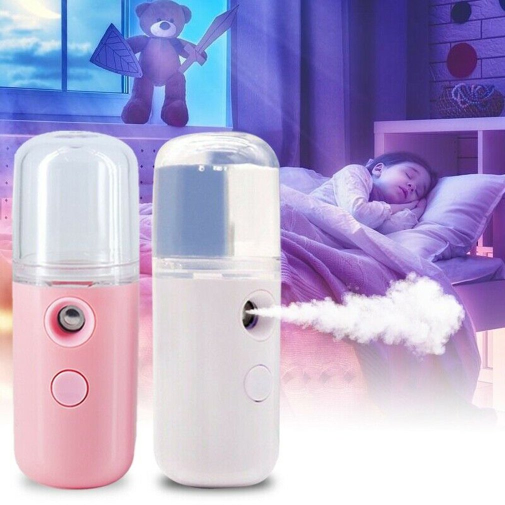 Nano Water Replenishment Machine Cylinder Girls Women Makeup Water Mist Creat For Summer Cool Watering Facial