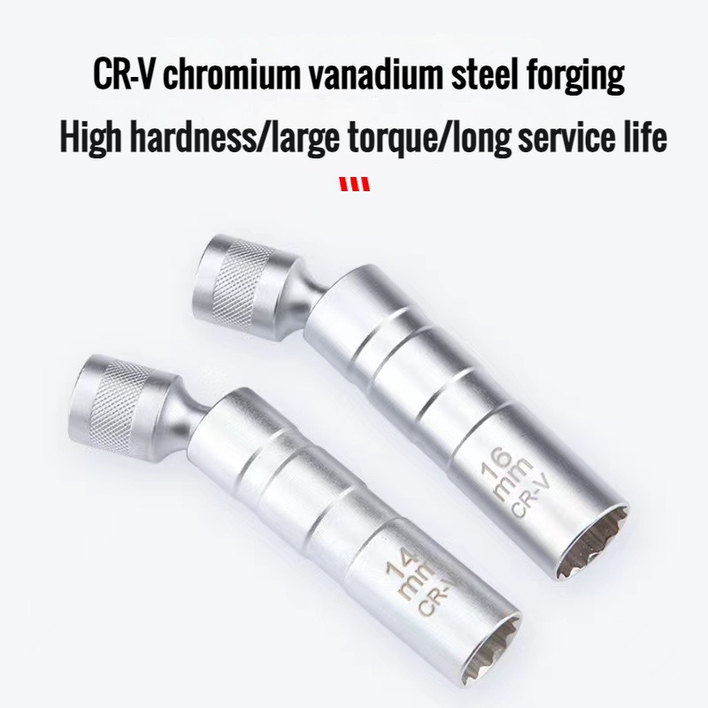 14-16mm Spark Plug Socket Removal Tool Car Spark Plug Special disassembly tool 3/8 Repair set Spark Plug Key Gap Tool Wrench
