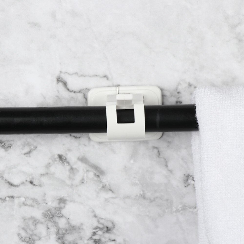 2 STUKS Zelfklevende Vaste Haak Gordijn Staaf Klem... Grandado