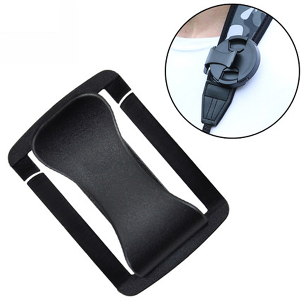 2pcs Backpack Accessories Solid Strap Keeper Anti Lost Lens Cap Clip Buckle Secure Outdoor Clamp Holder Stable Tool Mini