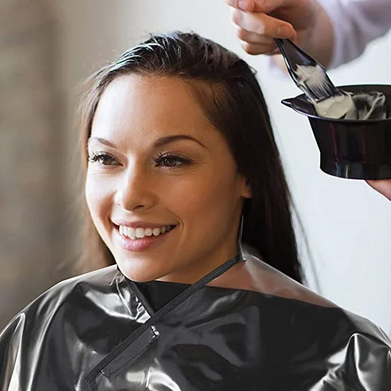 Haar Knippen Kraag Waterdichte Kleurstof Cape Kapper Doek Kappers Haarverf Jurk Perm Bakolie Cape Tool Kapsel Cape