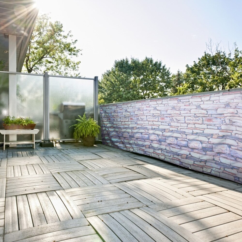 1Pc Hek Mesh Privacy Screen Cover Privacy Bescherming Doek Voor Balkon