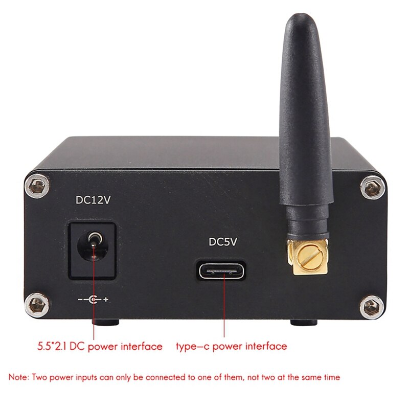 Verlustfreier hifi-decoder qcc 5125 aptx hd bluetooth 5.0 wireless- 2a -adapter dac-dekodierung  dc12v