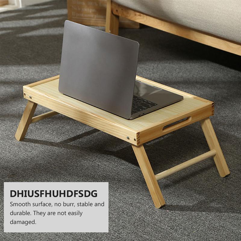 Tre laptop bord enkelt datamaskin skrivebord for seng sofa sammenleggbar justerbar laptop studie skrivebord på sengen