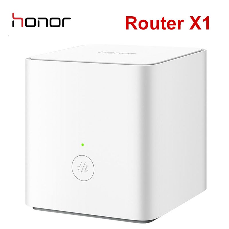 HUAWEI Honor Router X1 Verbeterde Versie Draadloze Router WiFi Repeater 2.4G/5G 1167Mbps 802.11ac Dual- band Gigabit APP Controle