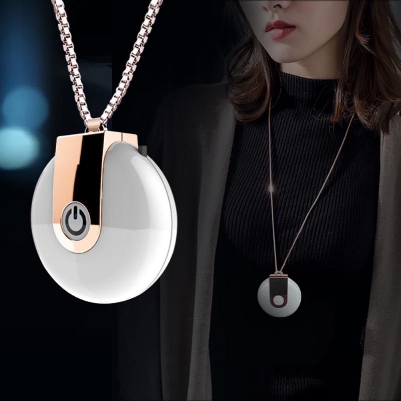 Air Purifier Portable Negative Ion Necklace Air Purifier Portable Car Household O Radiation Low Noise Wearable Effective