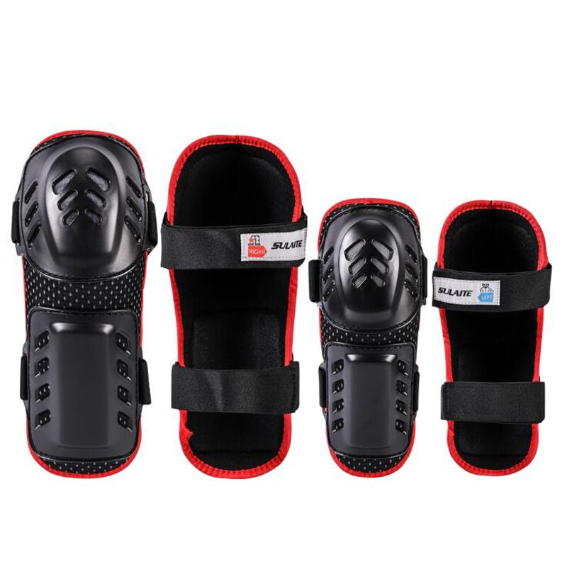 Motorcycle Dirt Bike Moto Off-Road Adult Elbow Knee Pads Sets Extreme Sports Guards Protective Gear, H-006