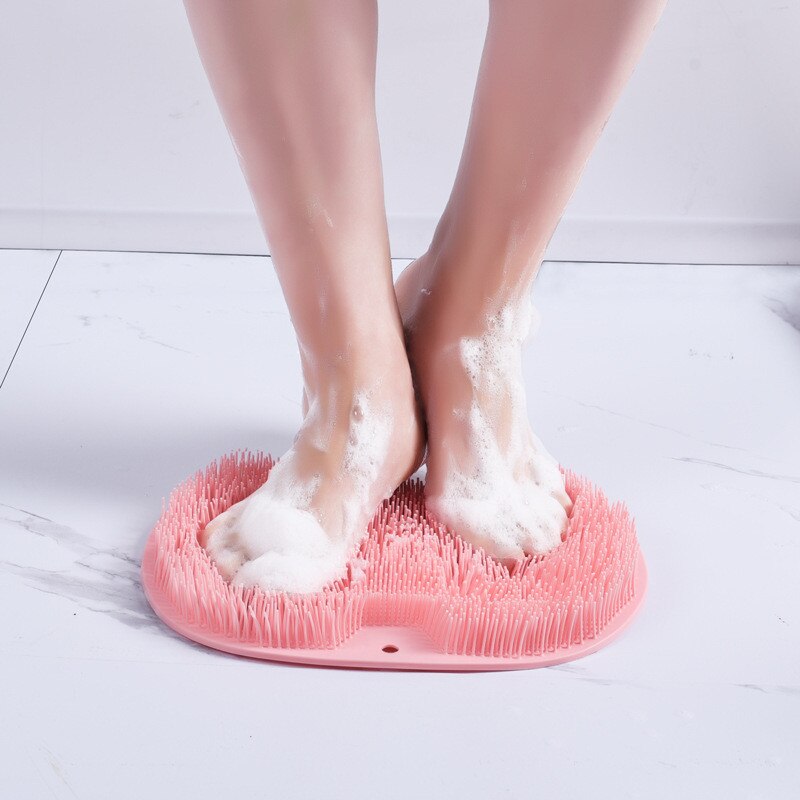 Fuß Waschen Pinsel Silikon Schlecht Fuß Massage Pad matt Dusche Massage Schlecht Nicht-Unterhose Bad matt Anti Schleudern-Pad für Fuß Waschen
