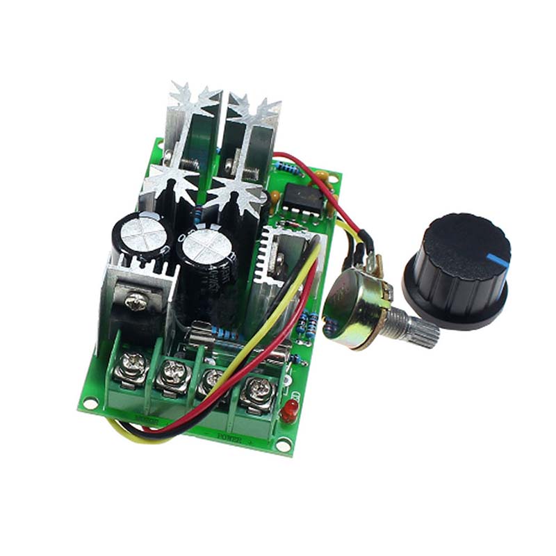 DANIU DC 10-60V 20A 1200W Motor Speed Control PWM Motor Speed Controller Switch 20A Current Regulator High Power Module