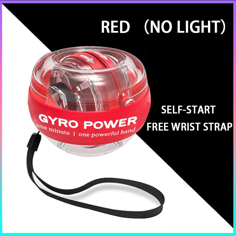 Hand Strengthener Onderarm Exerciser Voor Versterking Armen Vingers Pols Botten En Spieren Pols Versterking Apparaat: red no light