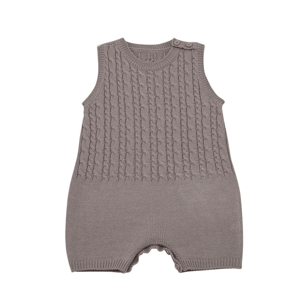 Baby knitted Jumpsuit fall / winter boy / girl baby vest Jumpsuit knitted sweater creeper 0-3 year old baby