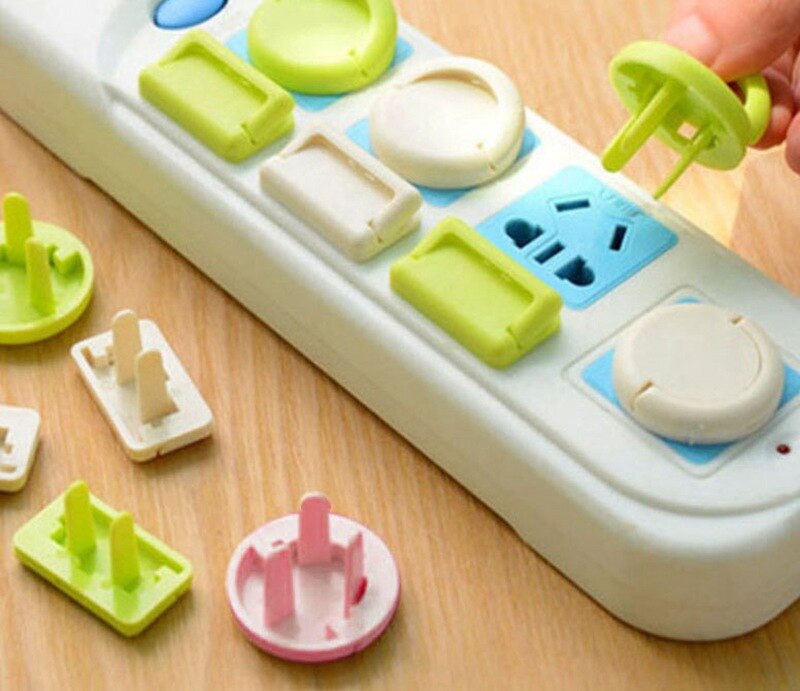 10PCS Child Safety Locks For Preventing The Child From Getting Hurt By Electric shock Electric Child Lock Safety For Baby