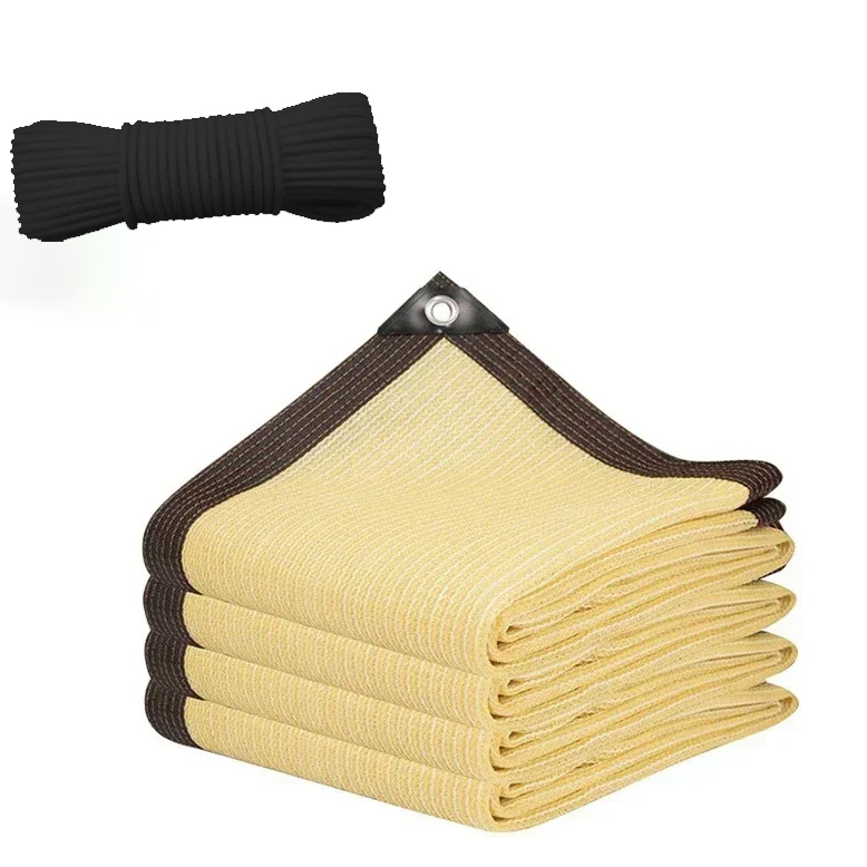 Sunblock schaduwdoek 2.5 x 2.5 m Rechthoekig Scheurvaste UV Rechthoekig zonnetnet Inclusief bevestigingskoorden voor buiten tuin carports kas, Donkergroen