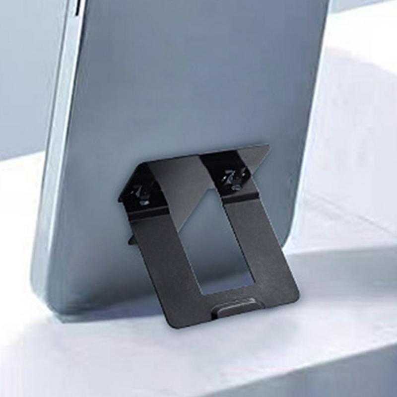 Foldable Pocket Cell Phone Stand Portable Cell Phone Holder Adjustable Phone Stand for Desk Slim Phone Accessories