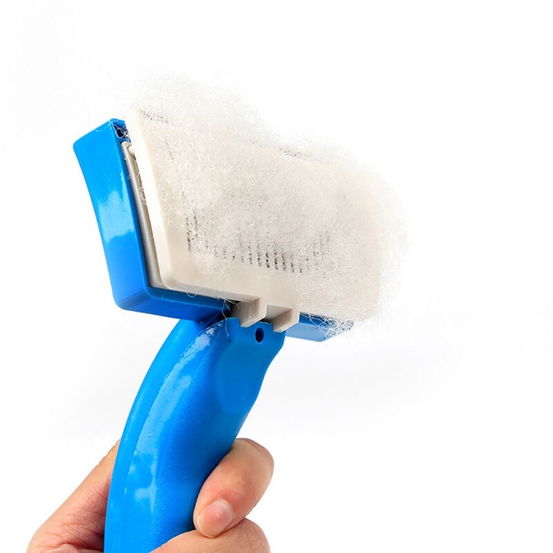 Pet Hair Remover Roller Hond Kat Haar Borstel Verwijderen Hond Kat Haar Grooming Zelfreinigende Vergieten Kam Huisdier trimmer