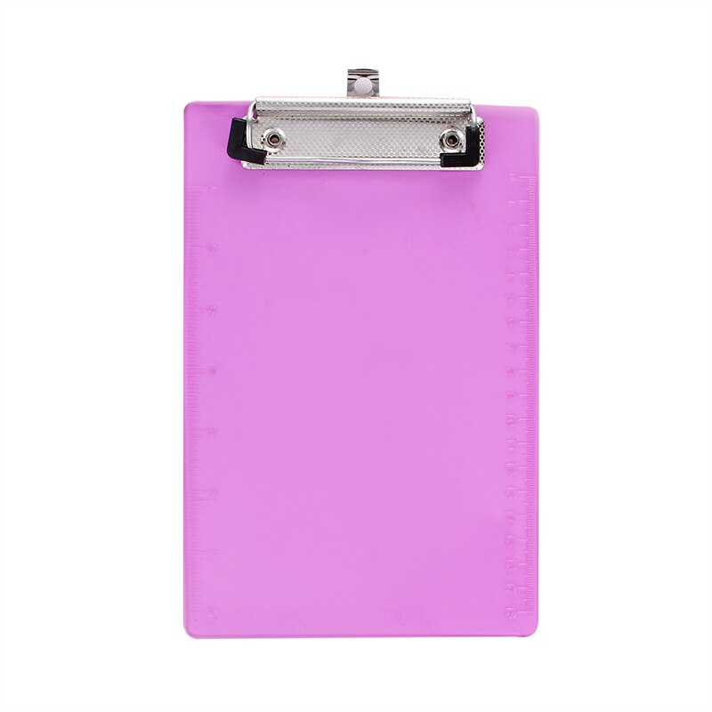 A4/A5 Acrylic Clipboard File Clip Transparent Folder Portable Tray Office Meeting File Pocket Folders School Supplies Stationery