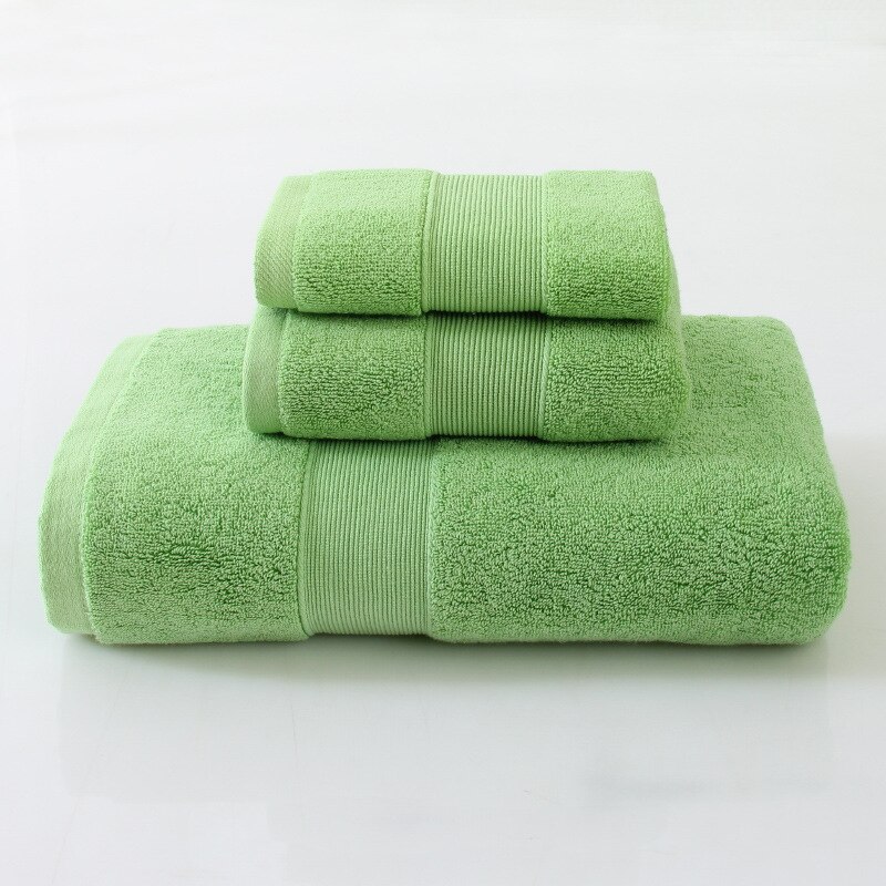 Streep Katoenen Handdoek Badhanddoek Van Drie Sets Effen Kleur Dikker Badkamer Handdoeken Set Grote Dikke Handdoeken Set Thuis Hotel: 03