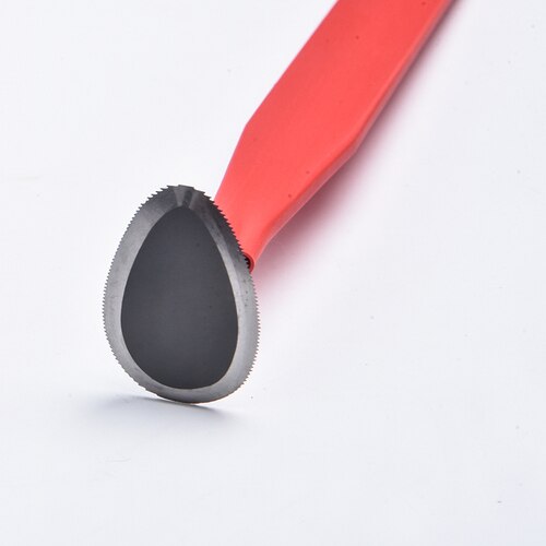 Herramienta de corte de acero de tungsteno con dientes afilados, cuchillo de acero de tungsteno, herramienta de modelado de recorte áspero de cerámica DIY, herramienta de escultura de barro: No.12