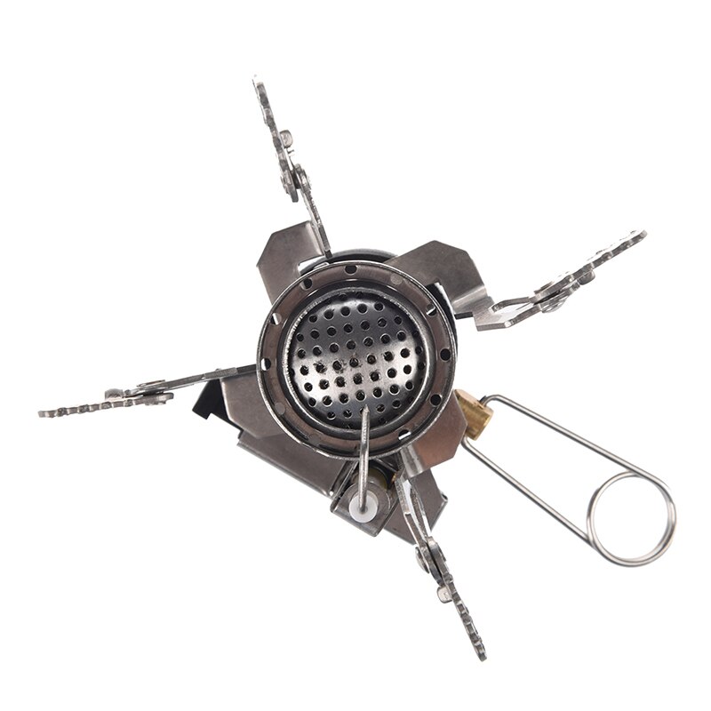 Ultralight Backpacking Canister Camp Stove Burner with Piezo Ignition 3.9oz