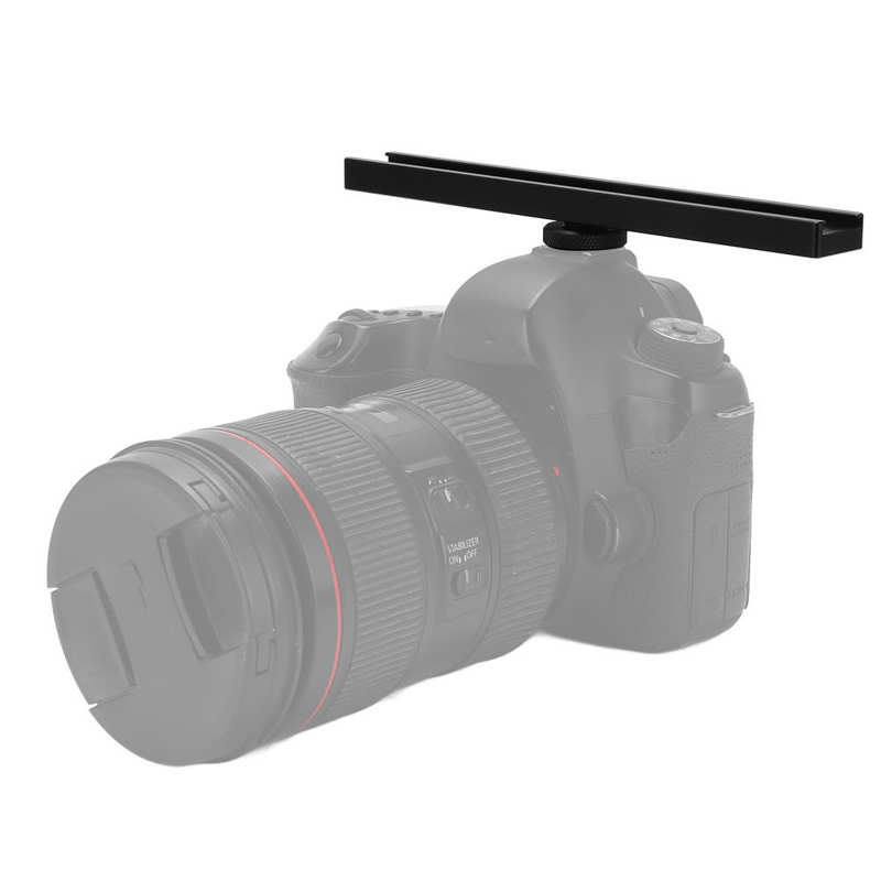 Microphone Mount Extension Bar Universial Cold Shoe Mount Extension Bar for Digital Camera