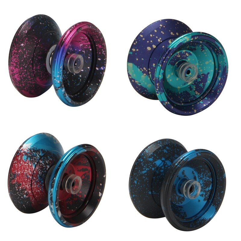 Yoyo AR mariposa aleación sensible Yoyo 10 bolas Yoyo rodamiento en forma de U para jugador principiante