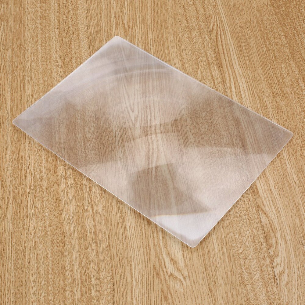 Magnifying Glass 3X Large Sheet A4 Full Page Large Reading Book Reading Lens Magnification Magnifier XL Sheet Fresnel